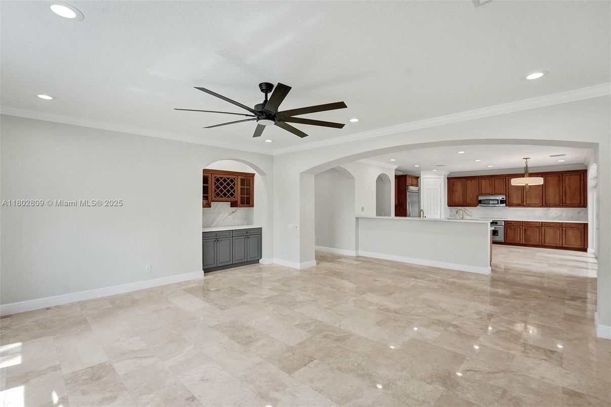 Interior, Kitchen, Pendant Lights, Recessed Lighting