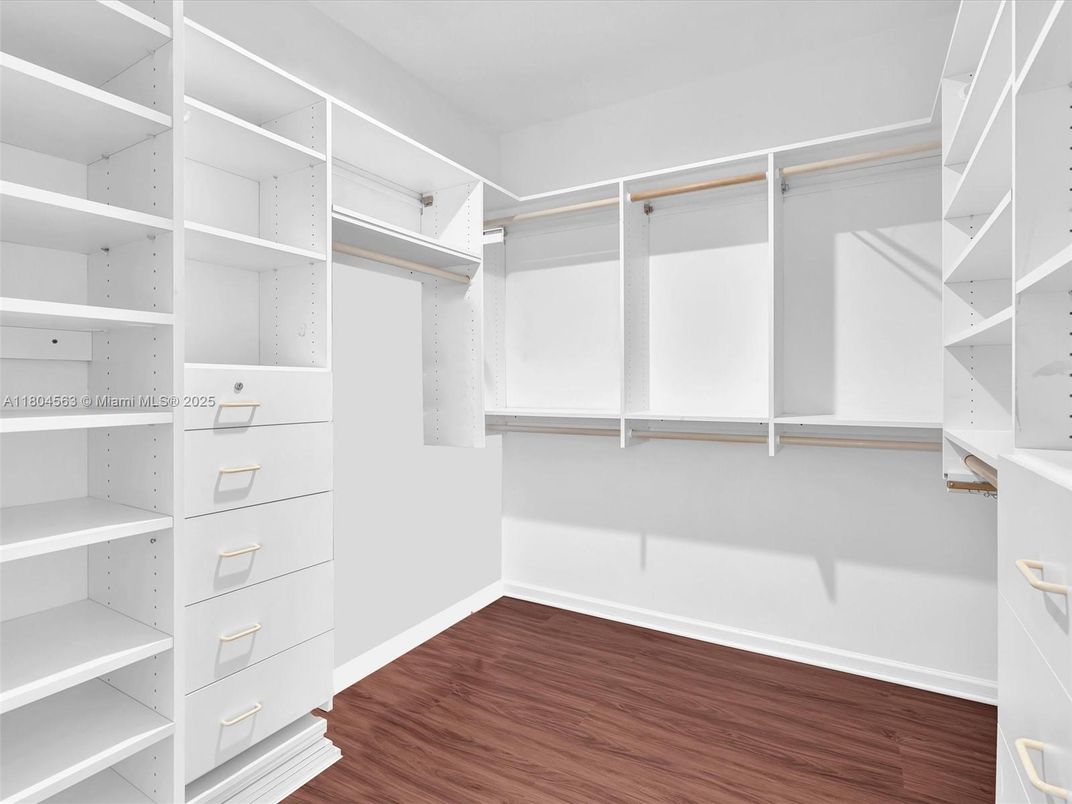Interior, Walk-in Closets, Wood Texture Flooring