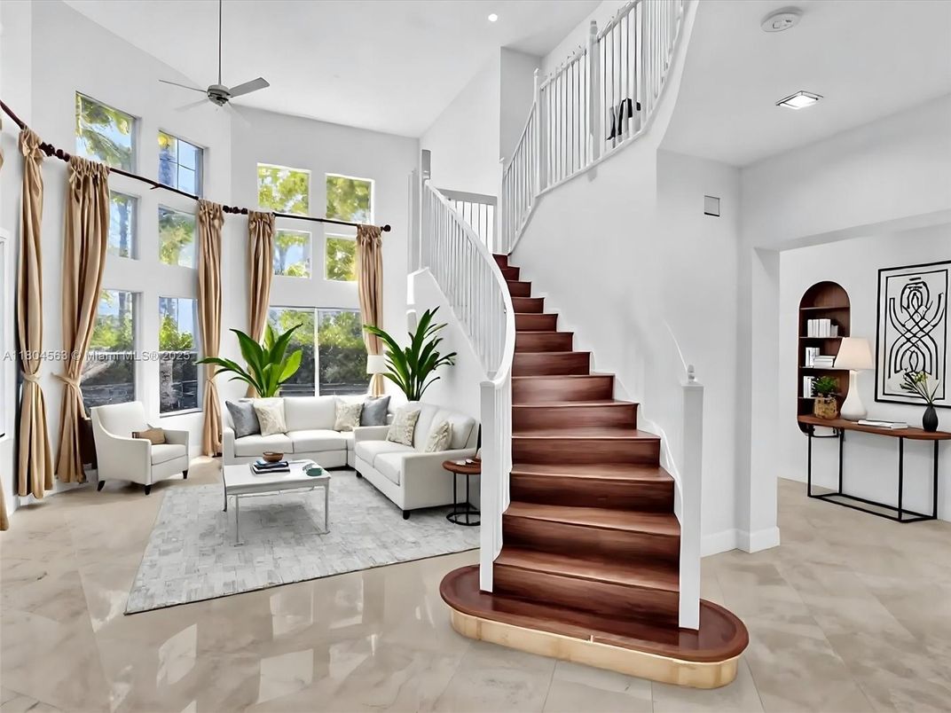 Interior, Living room, Marble, Recessed Lighting
