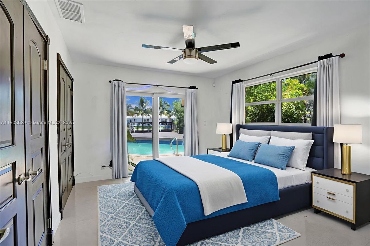 Bedroom, Interior, Water