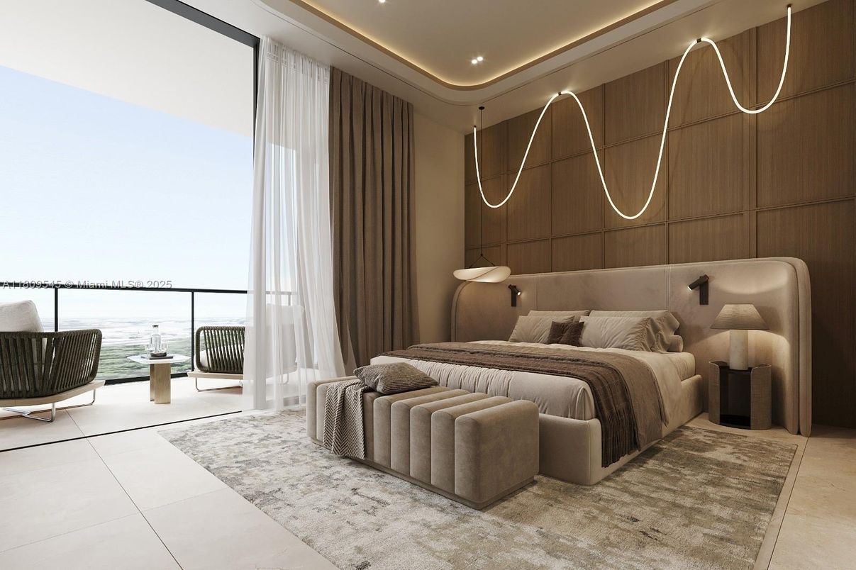 Bedroom, Interior, Recessed Lighting, Water