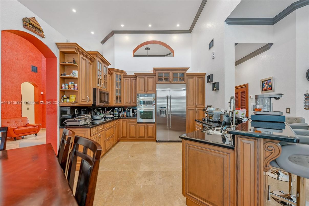Interior, Kitchen, Recessed Lighting, Stainless Steel Appliances