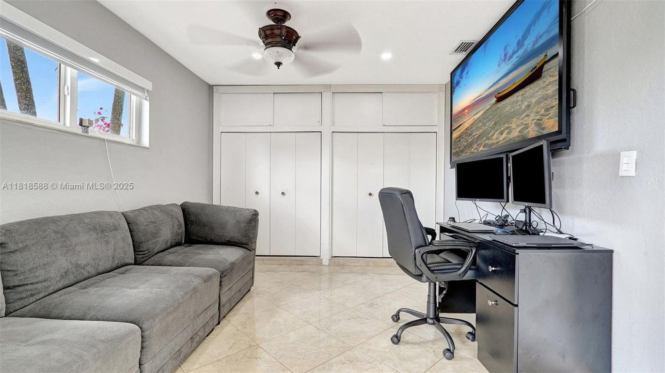 Home Office, Interior, Recessed Lighting