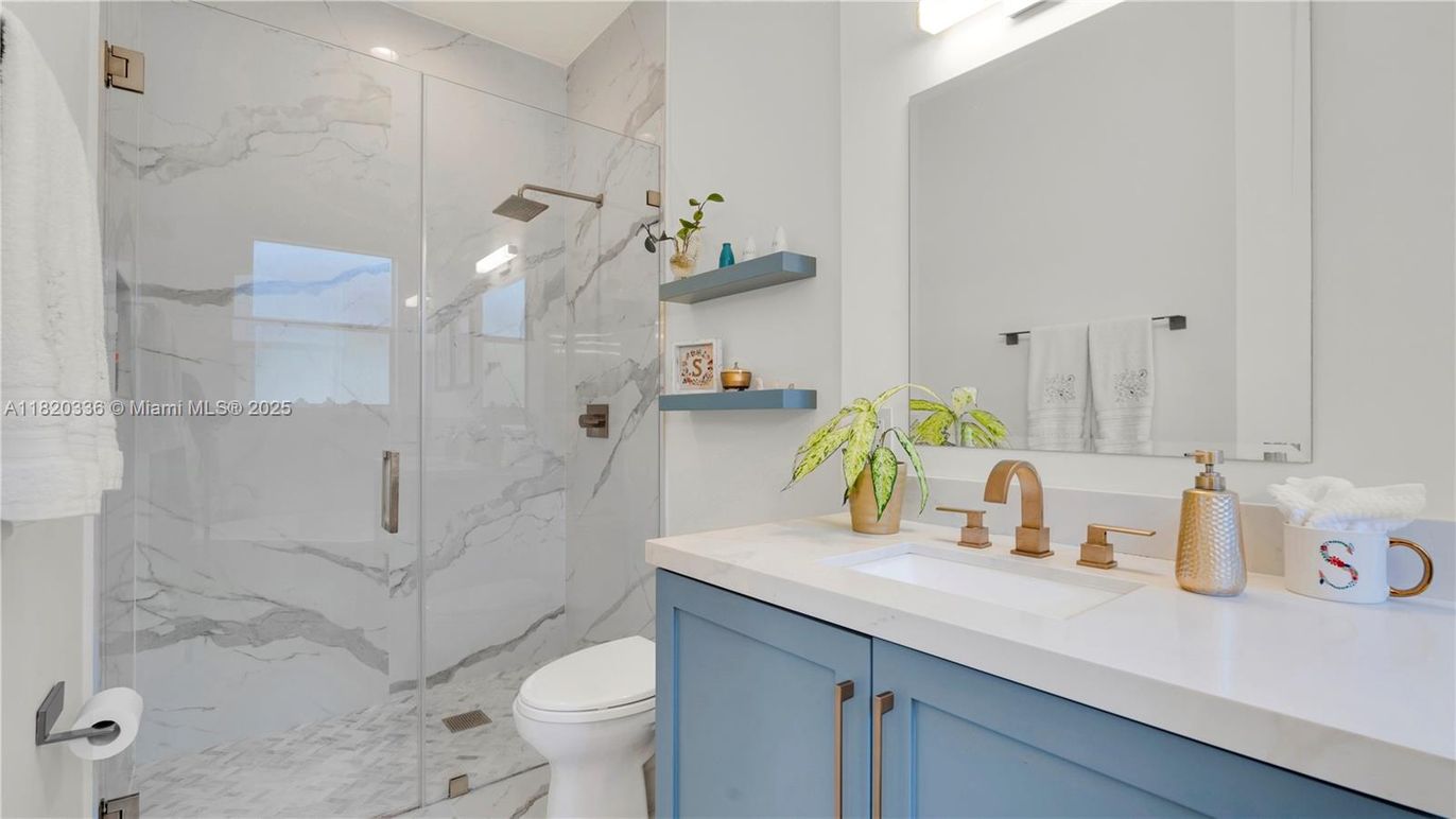 Bathroom, Glass Shower, Interior, Marble, Marble Walls