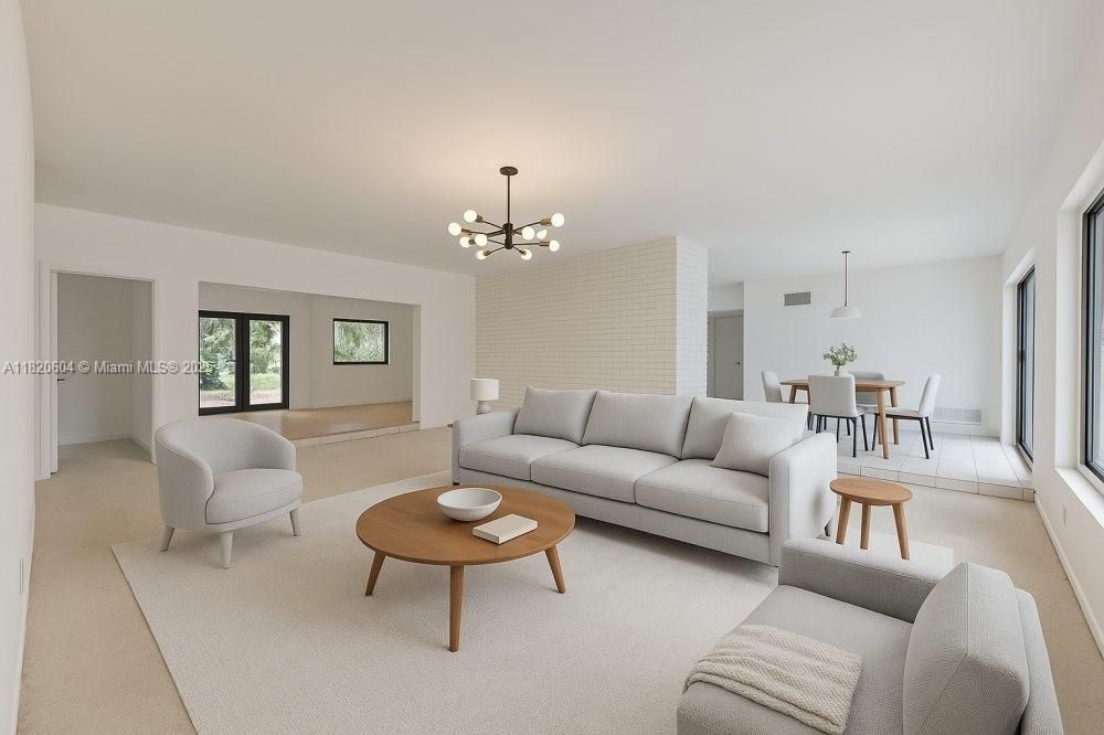 Dining room, Interior, Living room, Pendant Lights