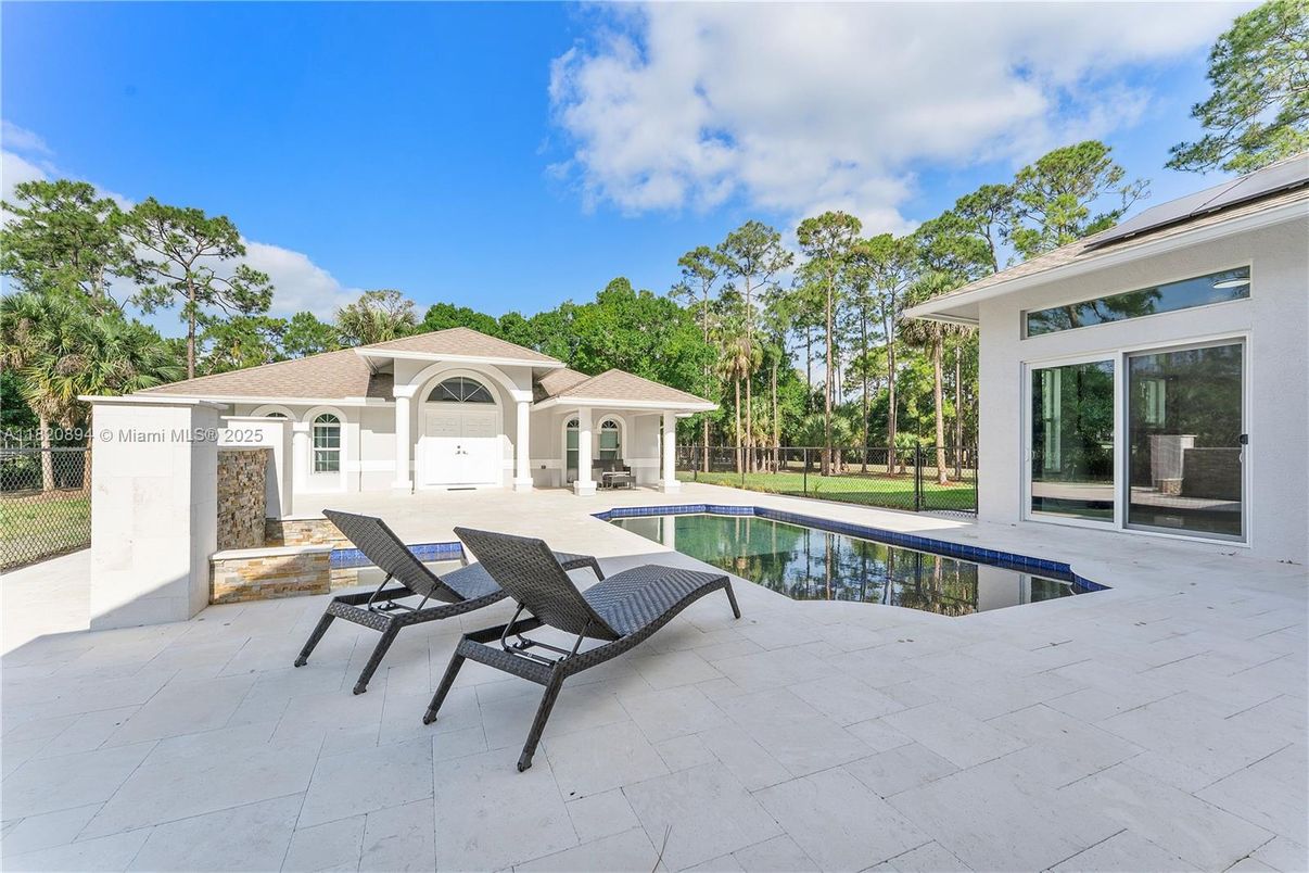 Backyard, Exterior, Pool, Solar Panels
