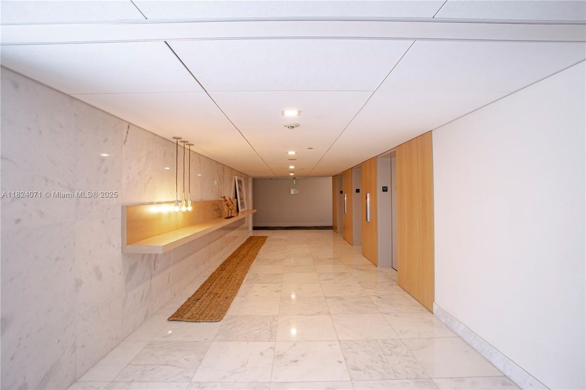 Interior, Marble, Marble Walls, Recessed Lighting