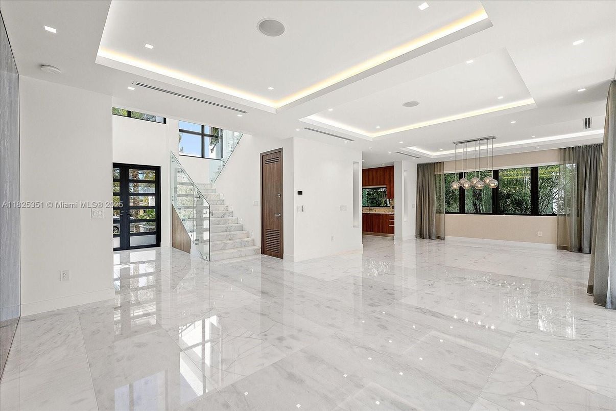 Interior, Marble, Pendant Lights, Recessed Lighting