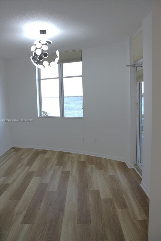 Chandelier, Empty room, Interior, Wood Texture Flooring