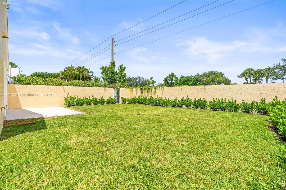Backyard, Exterior