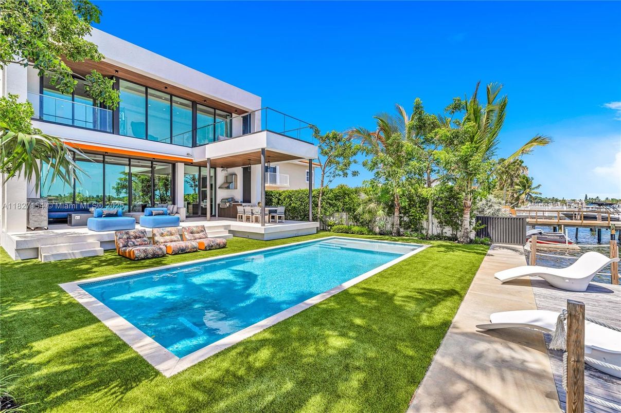 Backyard, Exterior, Pool, Water