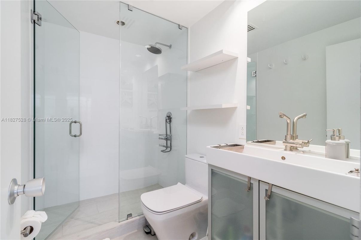 Bathroom, Glass Shower, Interior