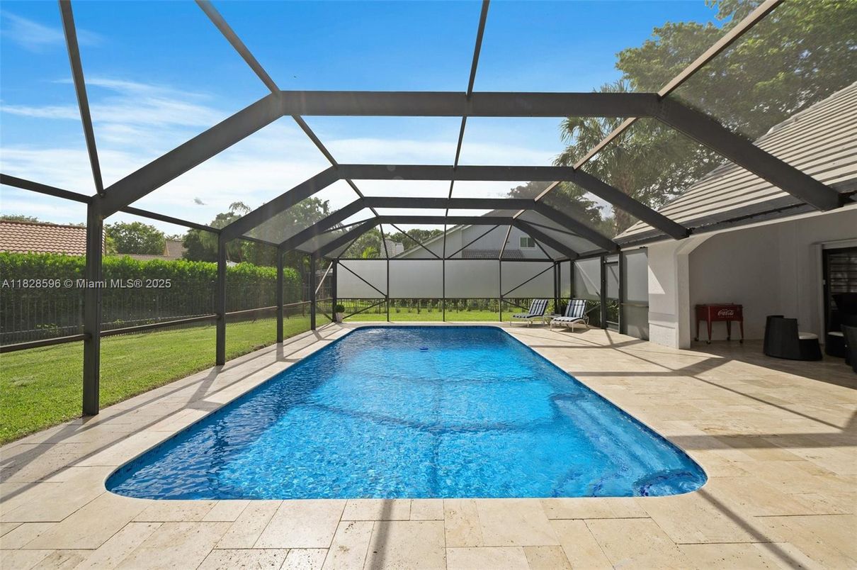 Glass Ceilings, Interior, Pool, Sun Room