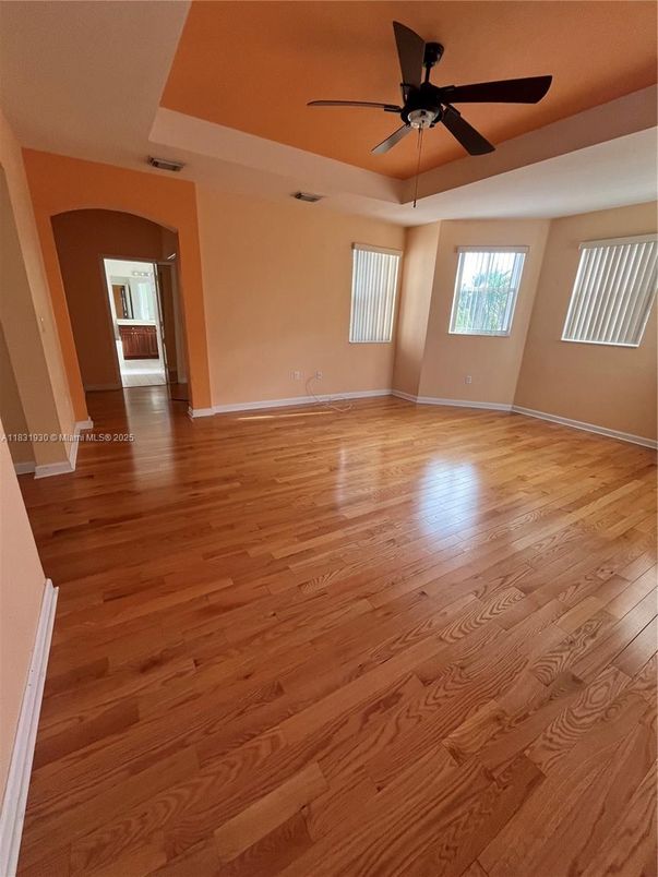 Empty room, Interior, Wood Texture Flooring