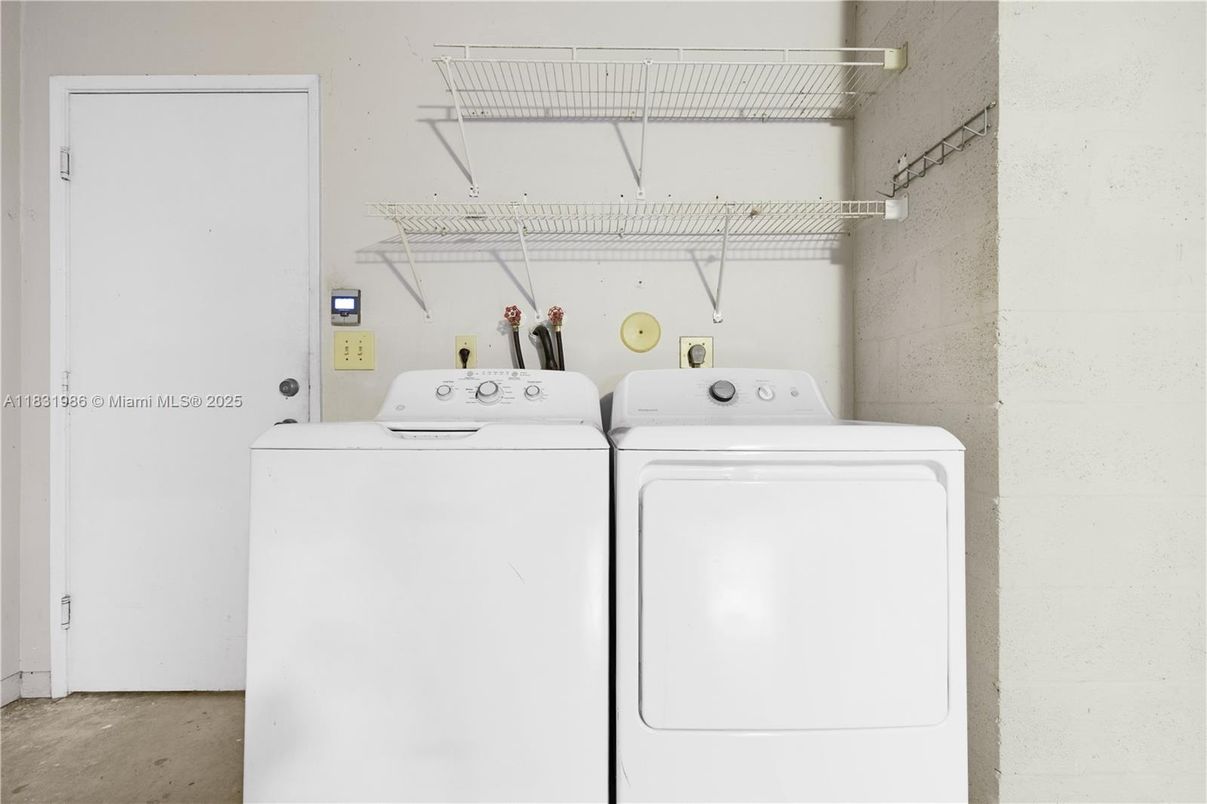 Interior, Utility Closets, Washer