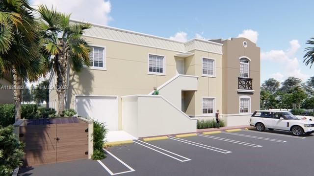 Attached, Exterior, Facade, Modern