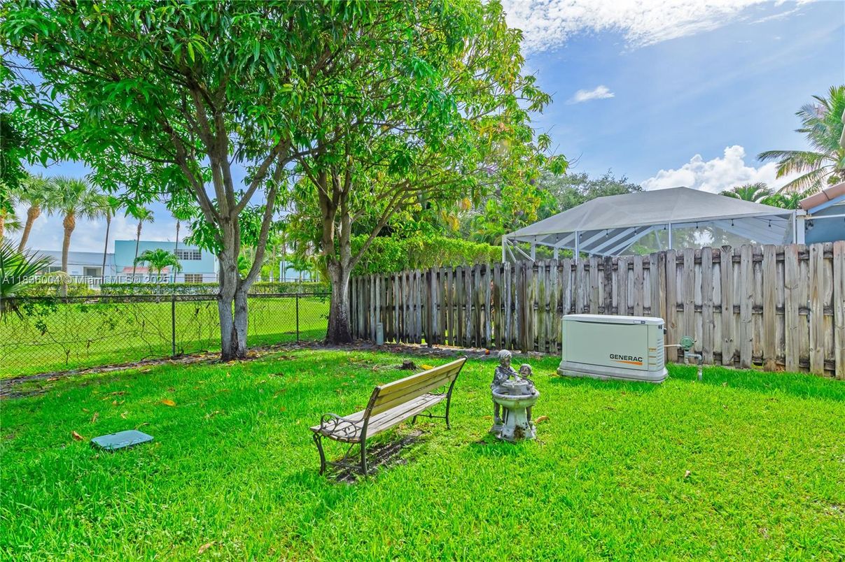 Backyard, Exterior