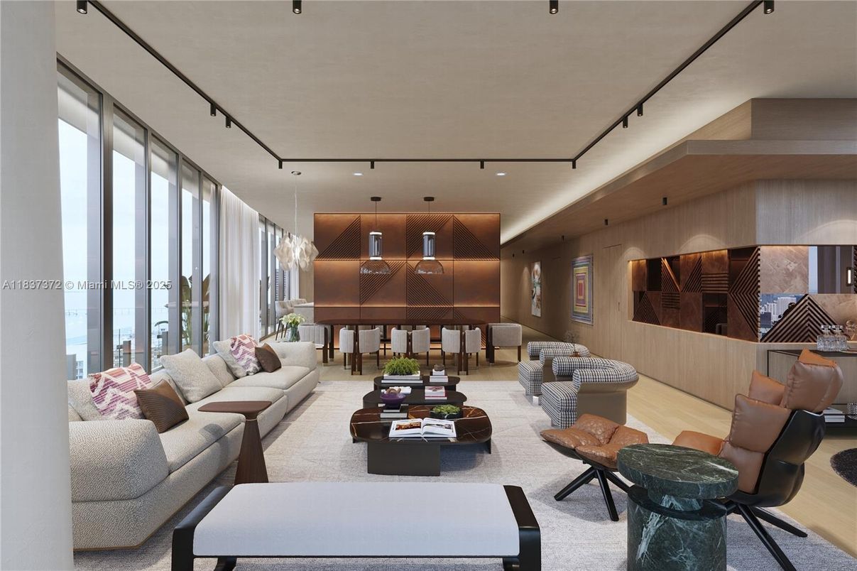 Interior, Living room, Pendant Lights, Recessed Lighting