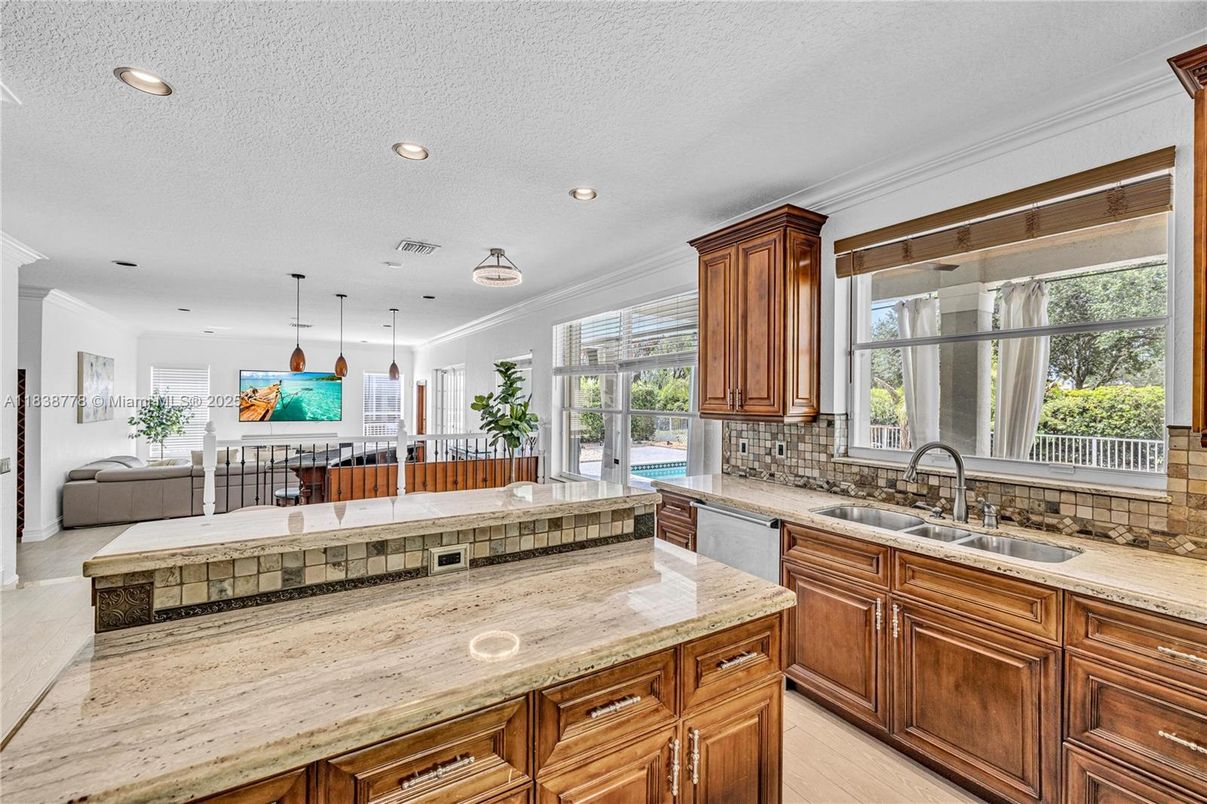 Interior, Kitchen, Pendant Lights, Recessed Lighting