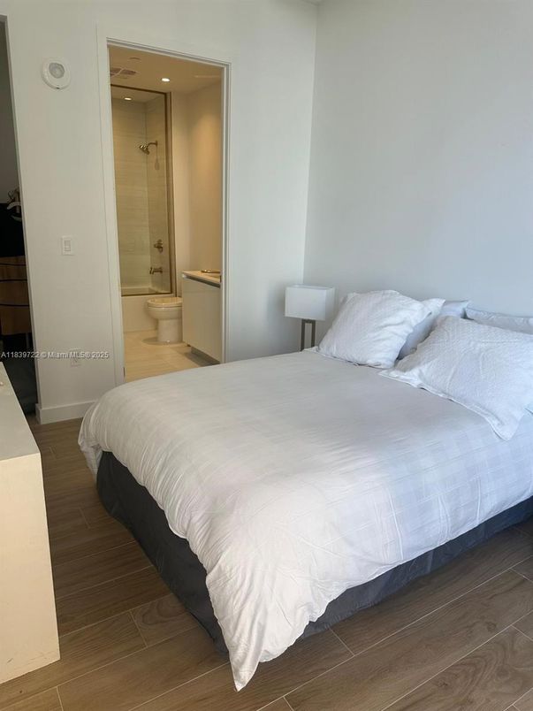 Bathroom, Bedroom, Interior, Recessed Lighting, Wood Texture Flooring