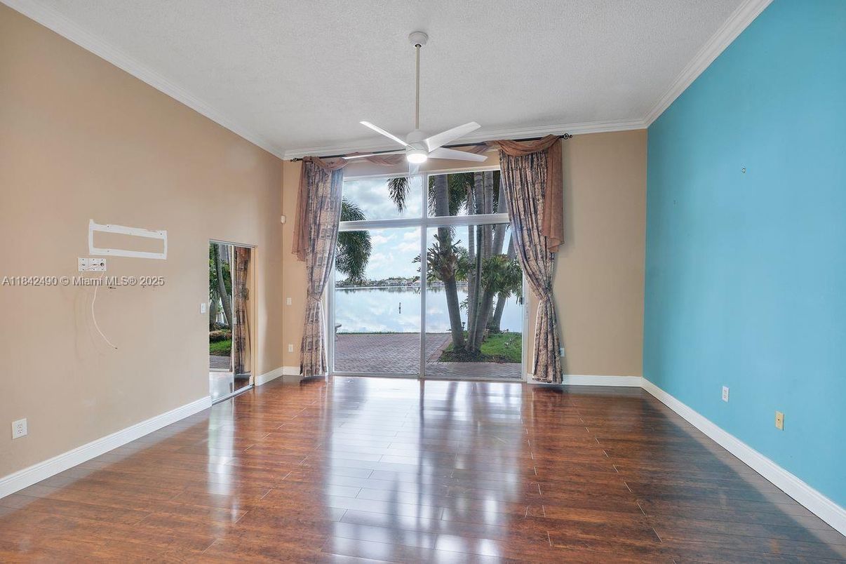 Empty room, Interior, Wood Texture Flooring
