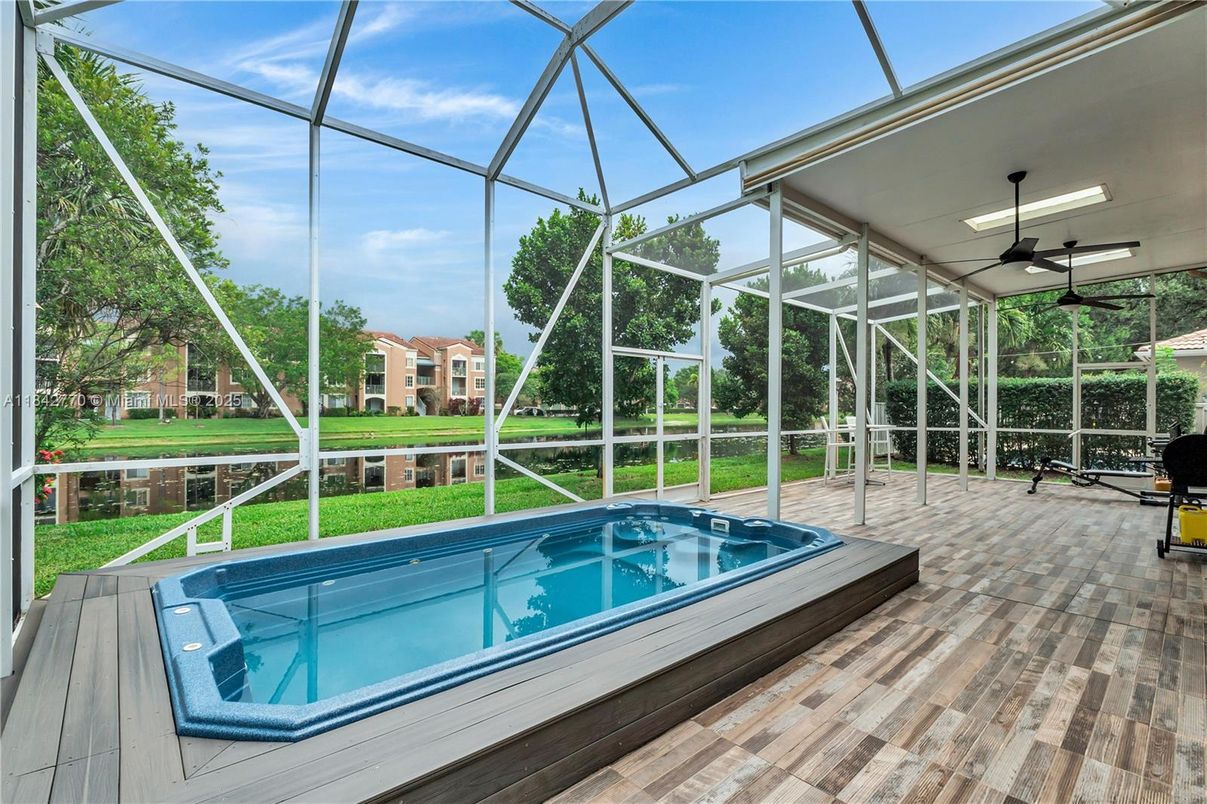 Glass Ceilings, Hot Tub, Interior, Pool, Sun Room