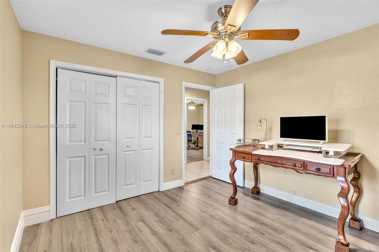 Home Office, Interior, Wood Texture Flooring