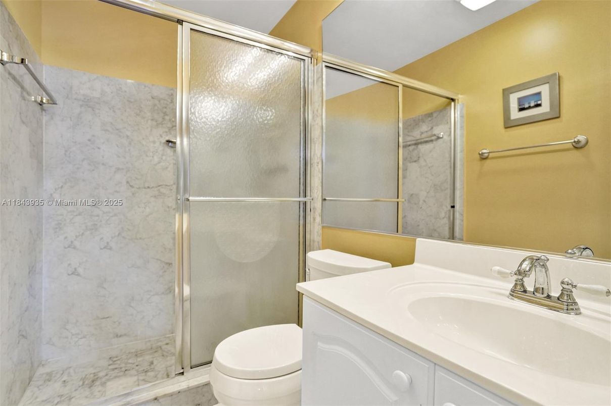 Bathroom, Glass Shower, Interior, Marble, Marble Walls