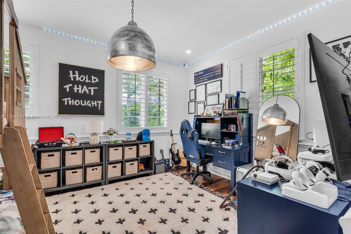 Home Office, Interior, Recessed Lighting
