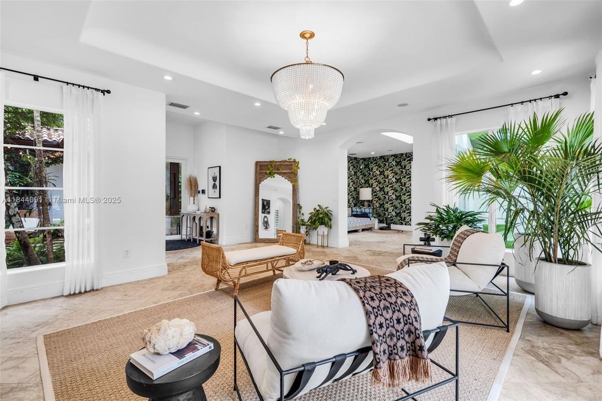 Chandelier, Interior, Living room, Recessed Lighting