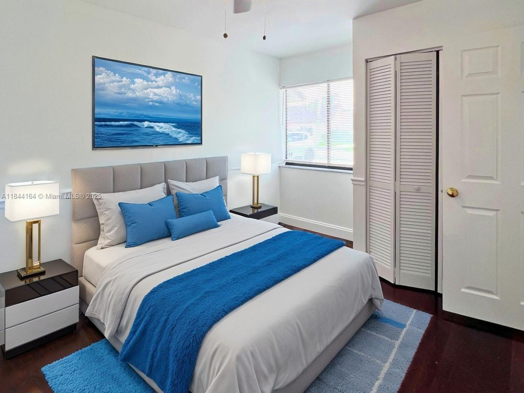 Bedroom, Interior, Water, Wood Texture Flooring