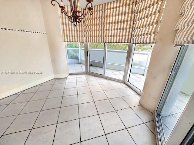 Chandelier, Empty room, Interior
