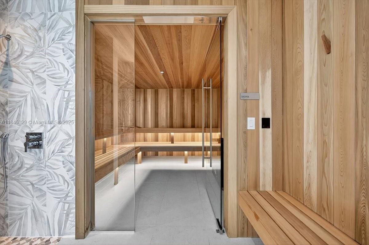 Interior, Sauna Room
