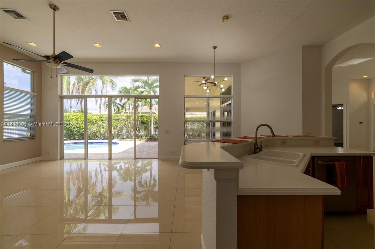 Interior, Kitchen, Pendant Lights, Recessed Lighting