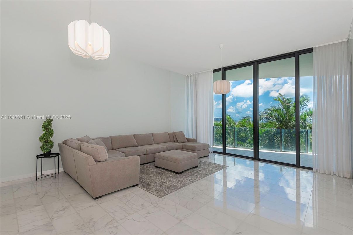 Interior, Living room, Marble, Pendant Lights