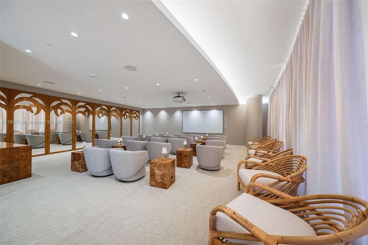 Interior, Recessed Lighting, Theatre Room
