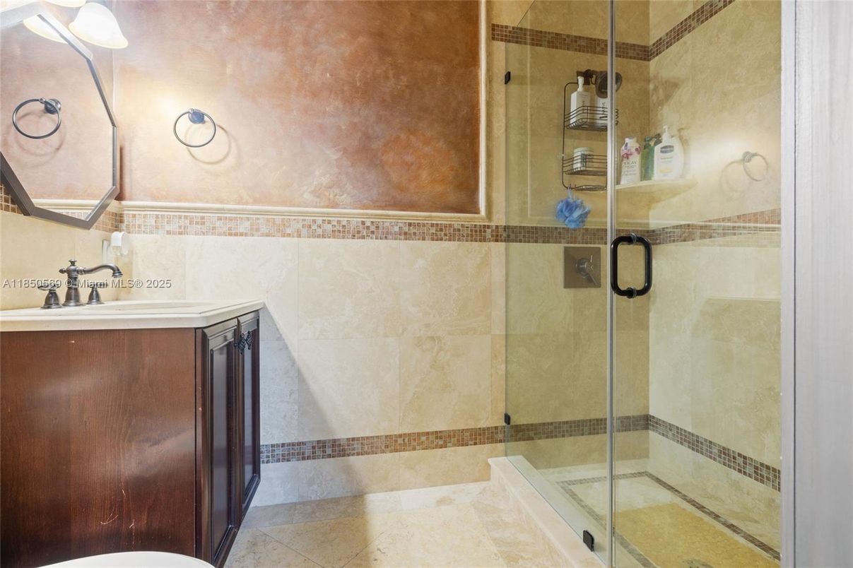 Bathroom, Glass Shower, Interior