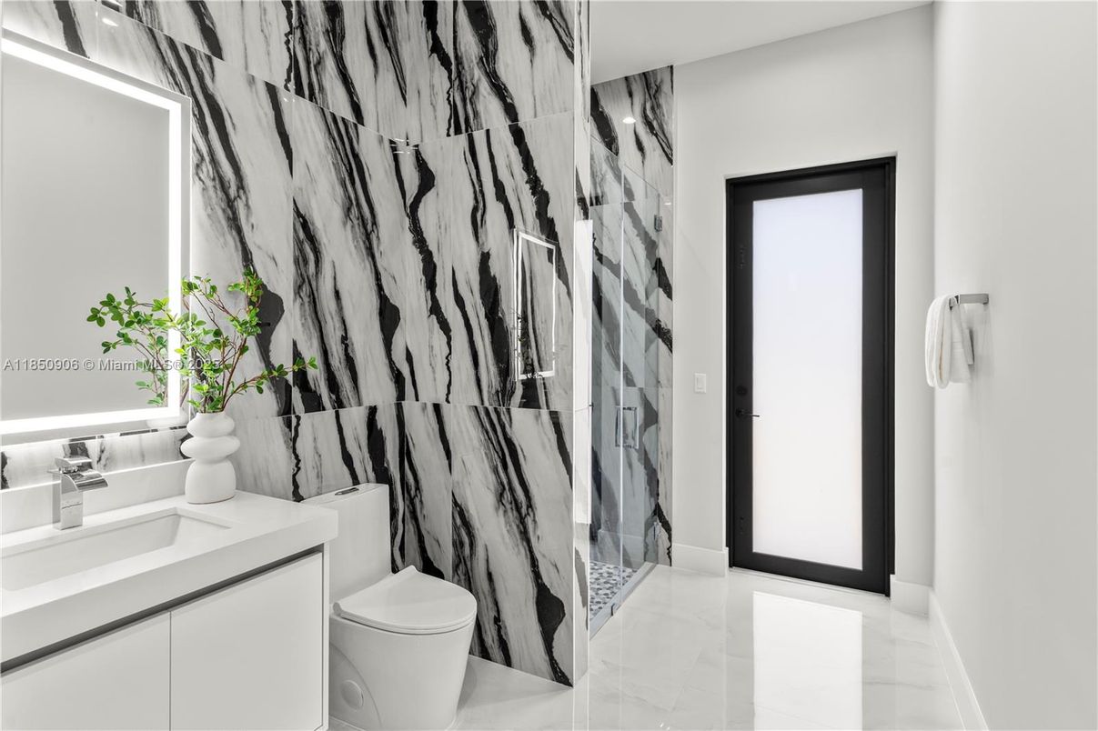 Bathroom, Interior, Marble