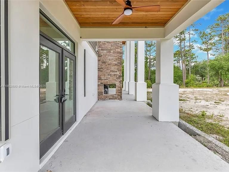 Exterior, Fireplace, Stone Walls