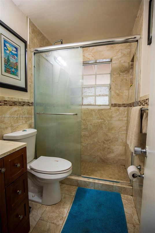 Bathroom, Glass Shower, Interior