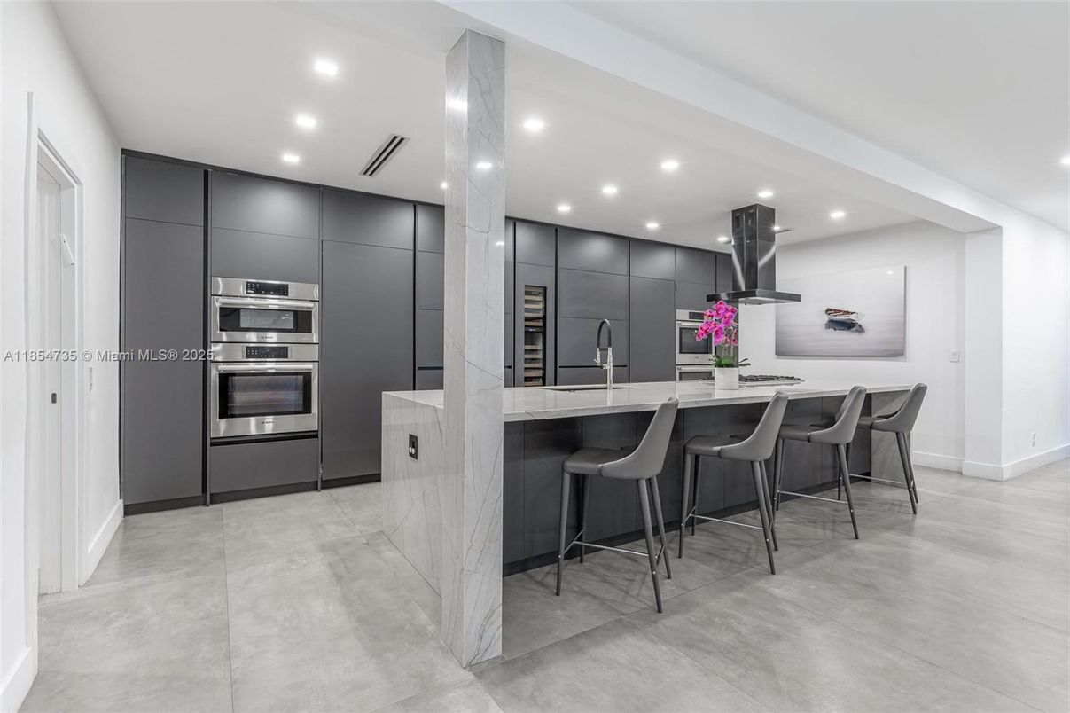 Interior, Kitchen, Recessed Lighting, Stainless Steel Appliances