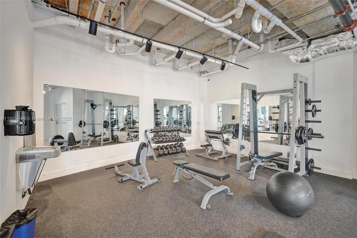 Fitness Equipment, Gym, Interior