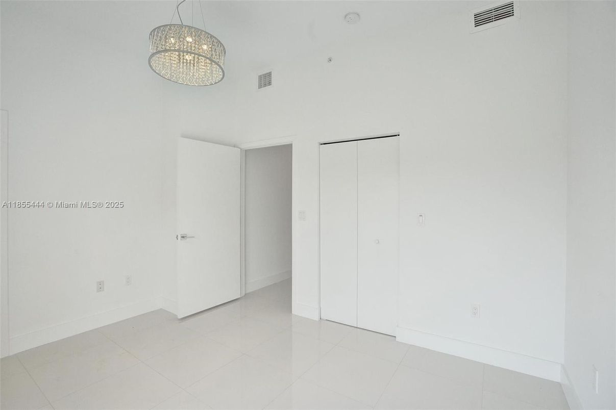 Chandelier, Empty room, Interior
