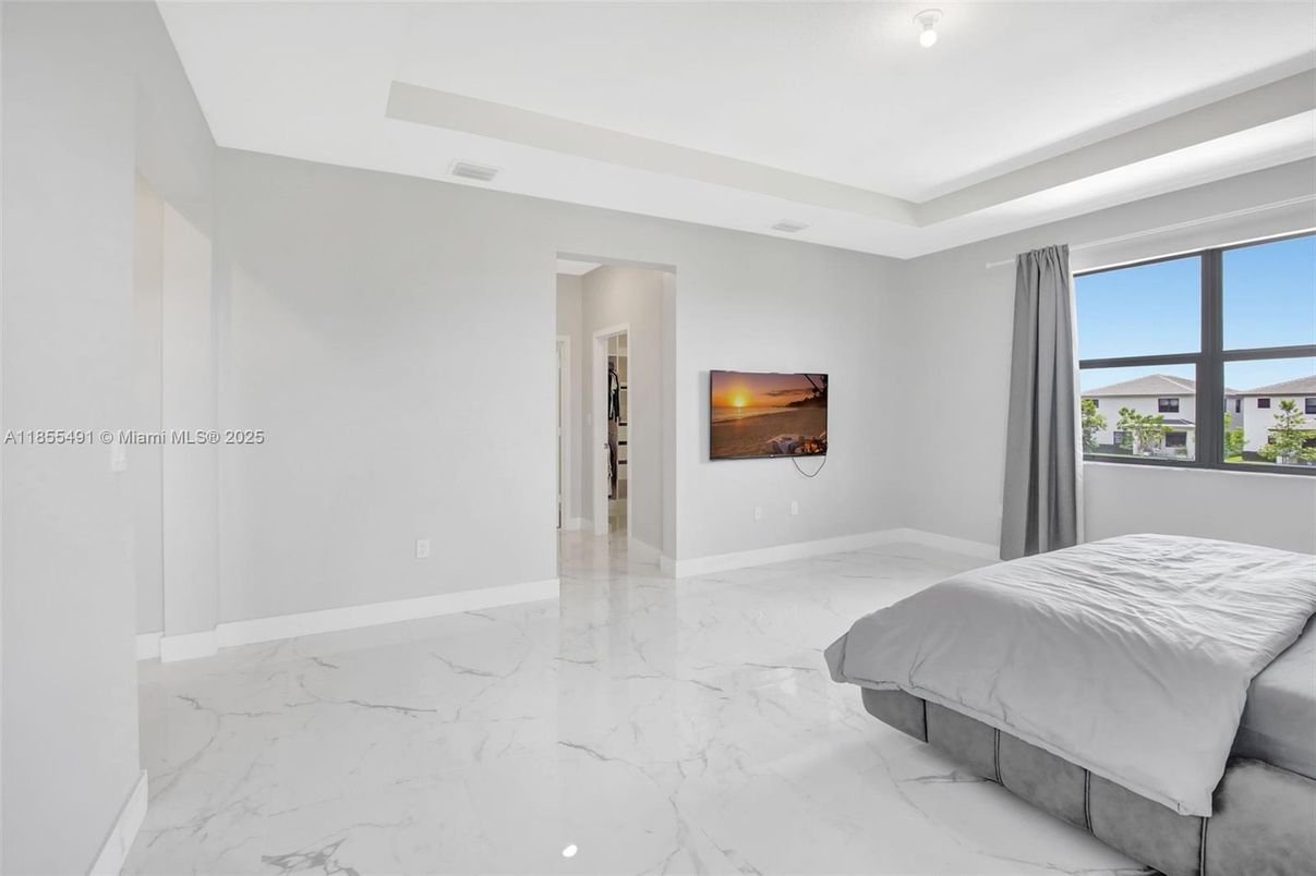 Bedroom, Interior, Marble