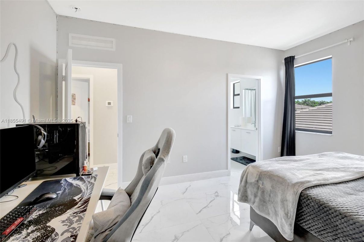 Bedroom, Interior, Marble