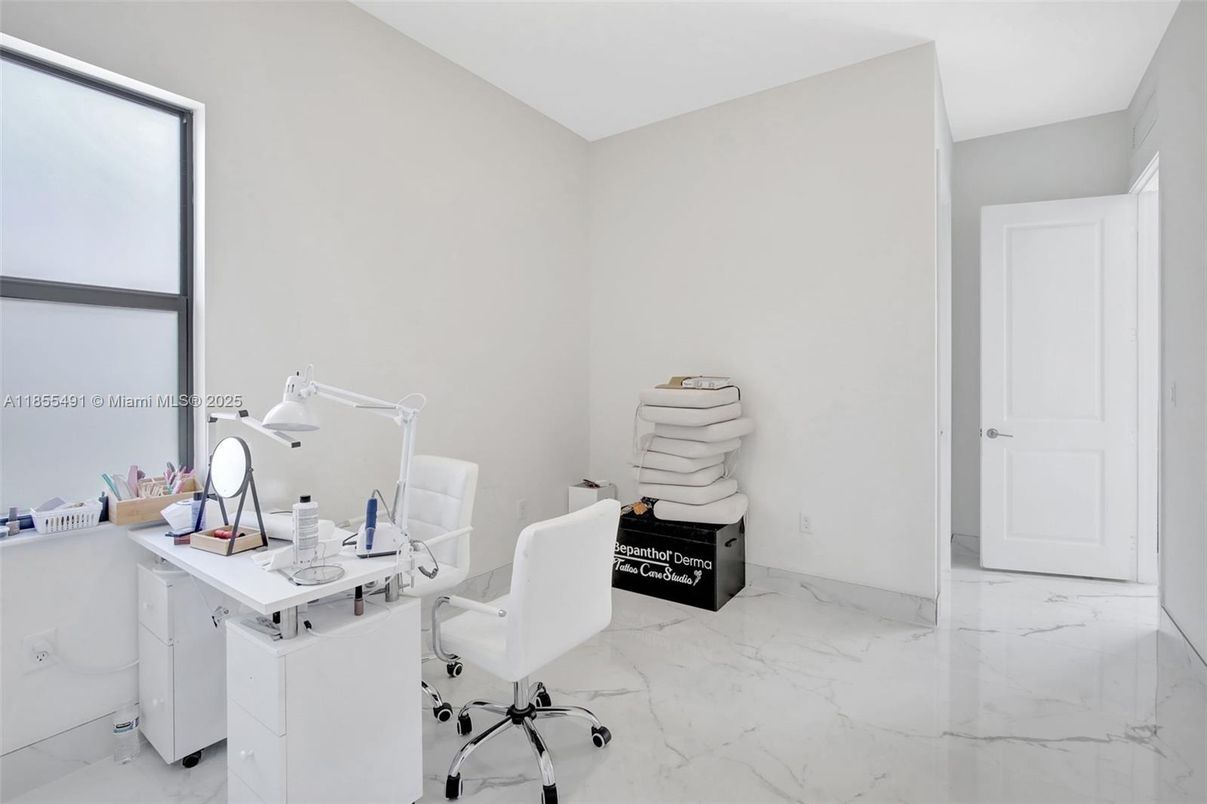 Home Office, Interior, Marble