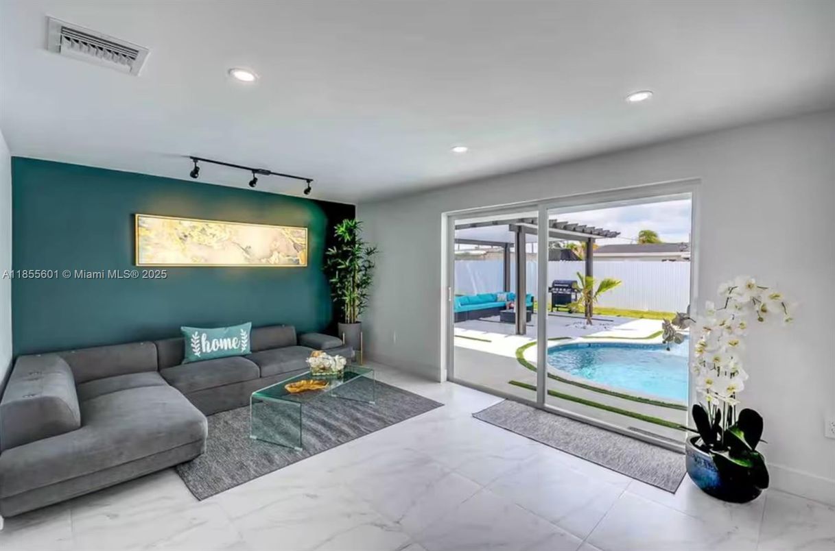 Interior, Living room, Marble, Recessed Lighting