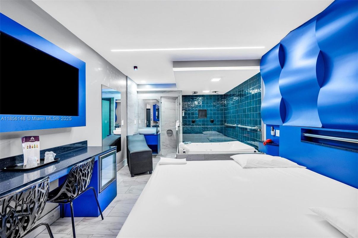 Interior, Marble, Recessed Lighting