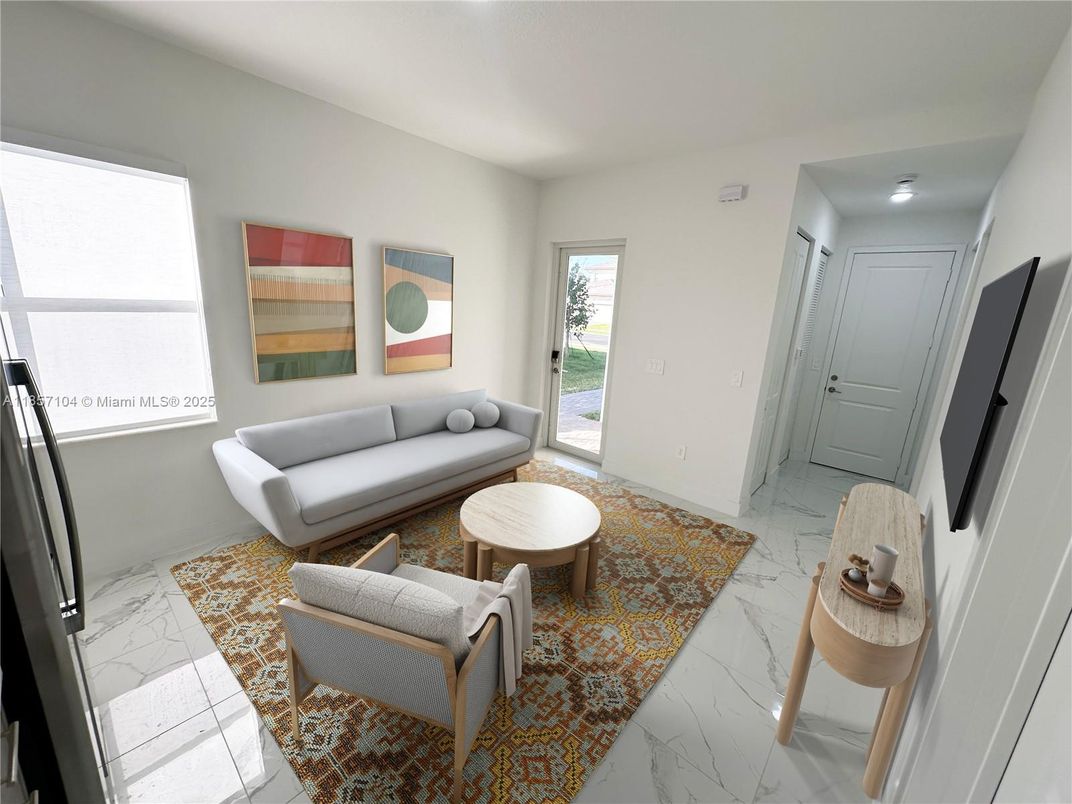 Interior, Living room, Marble