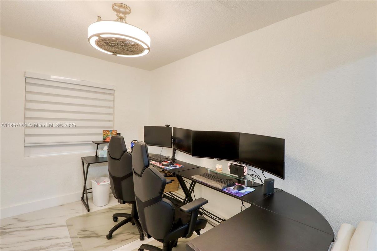 Home Office, Interior, Marble